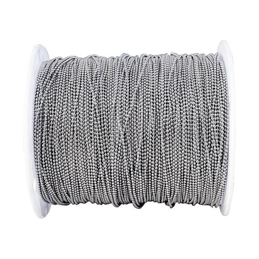 Nickel Ball Chain Reels and Connectors