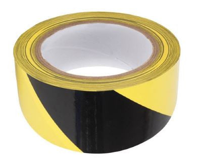 Black & Yellow floor tape