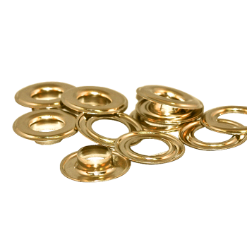 Banner Eyelets Metal - Nickel & Brass