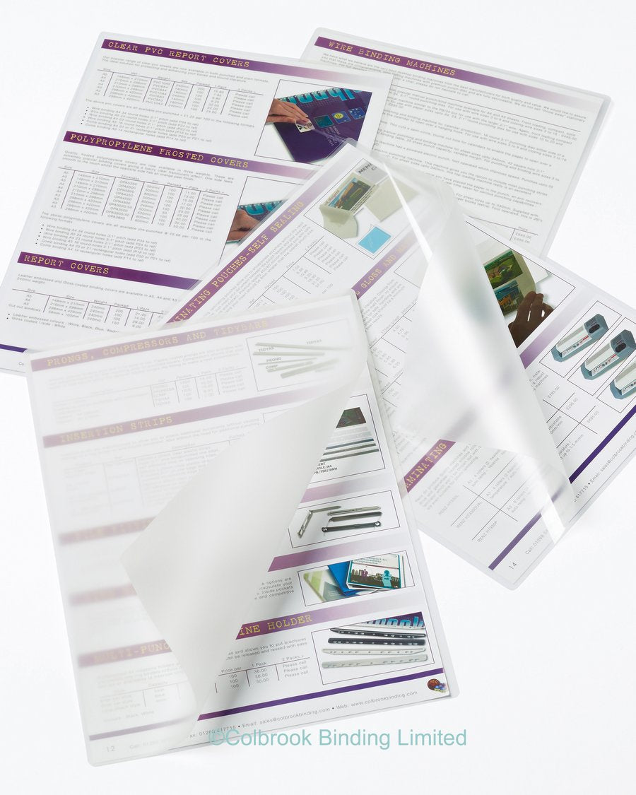 Gloss Laminating Heat Seal Pouches Standard - A5, A4, A3 Sizes - Packs of 100