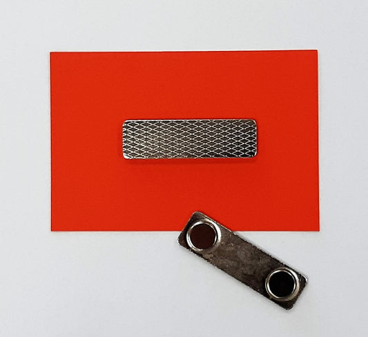 Magnetic ID Badge Holder