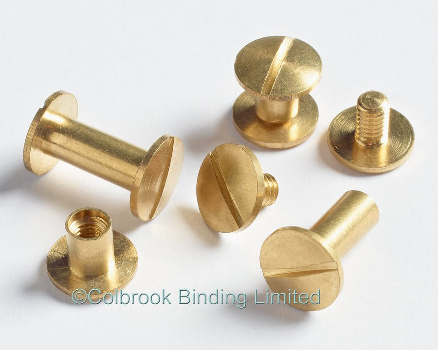Binding Screws Solid Metal Colbrook Binding