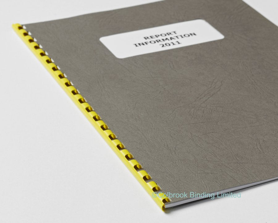 21 Ring Plastic Binding Combs – Colbrook Binding