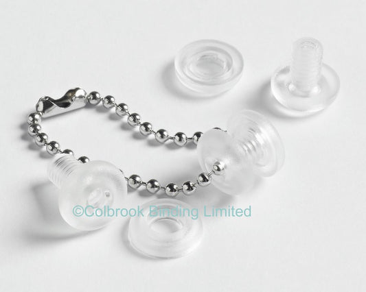 Clear Swatch Fasteners